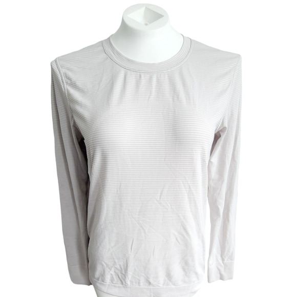 Lululemon Long Sleeve Stripped Shirt Size 6‎ - Picture 5 of 6